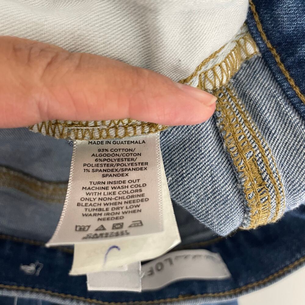 Loft High Rise Skinny Jean Size 28/6 - Picture 9 of 9